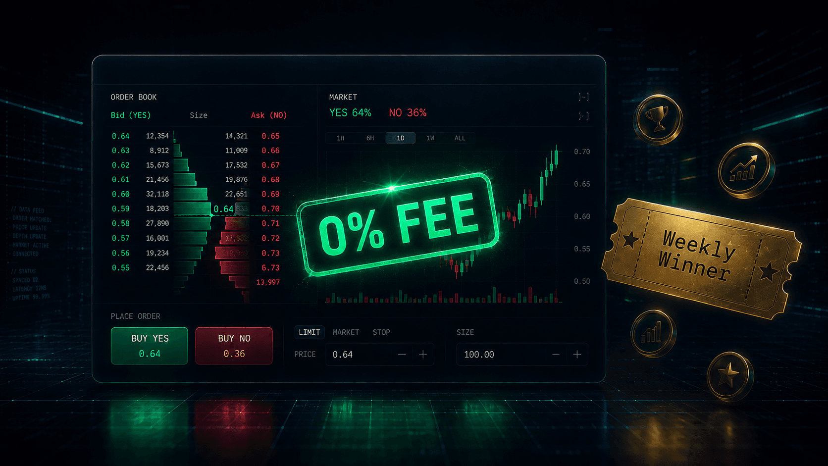 How to Trade on Polymarket Without Fees
